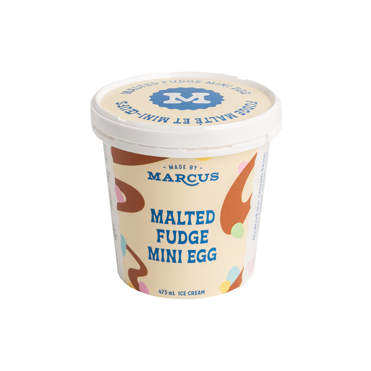 Malted Fudge Mini Egg