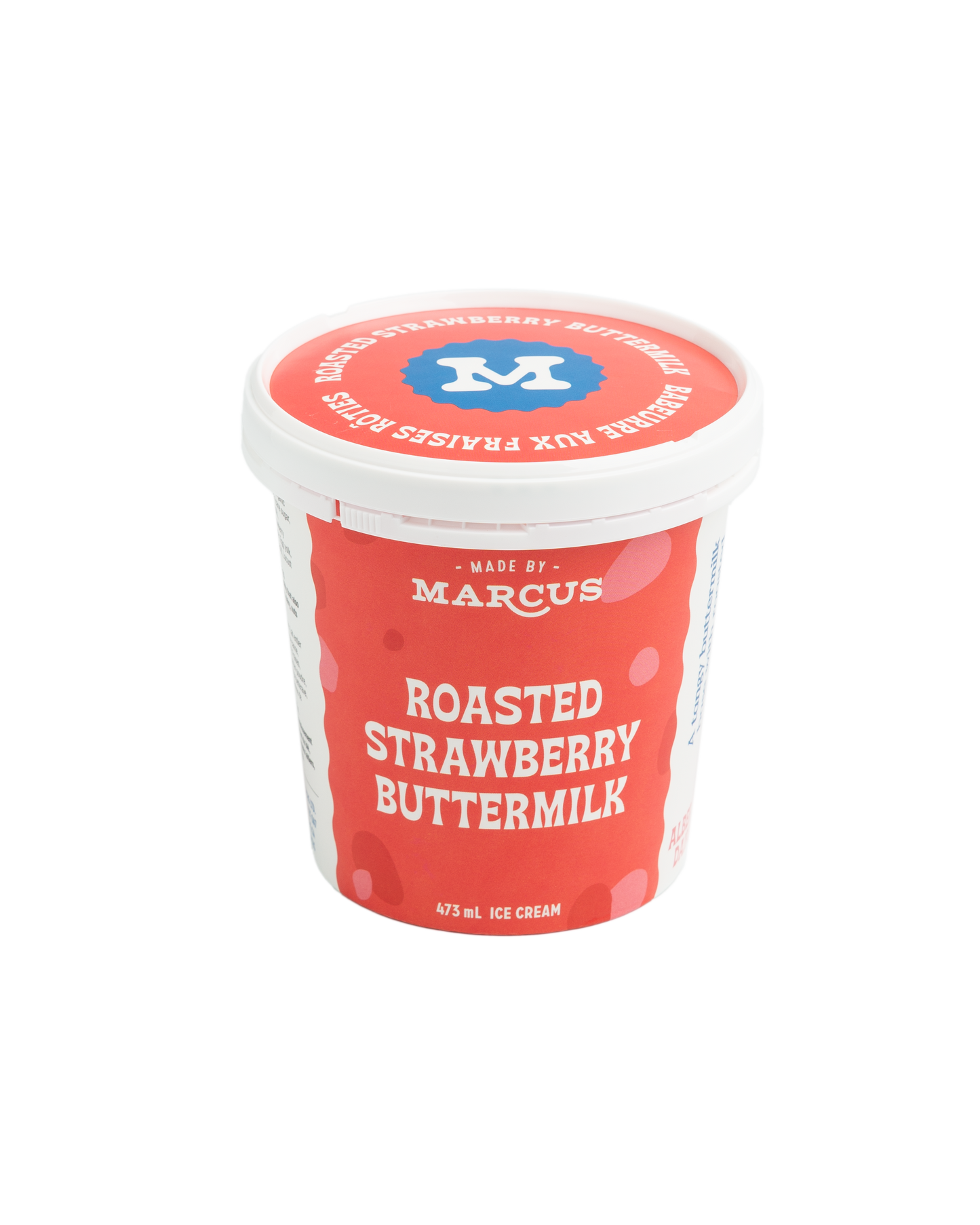 Roasted Strawberry Buttermilk